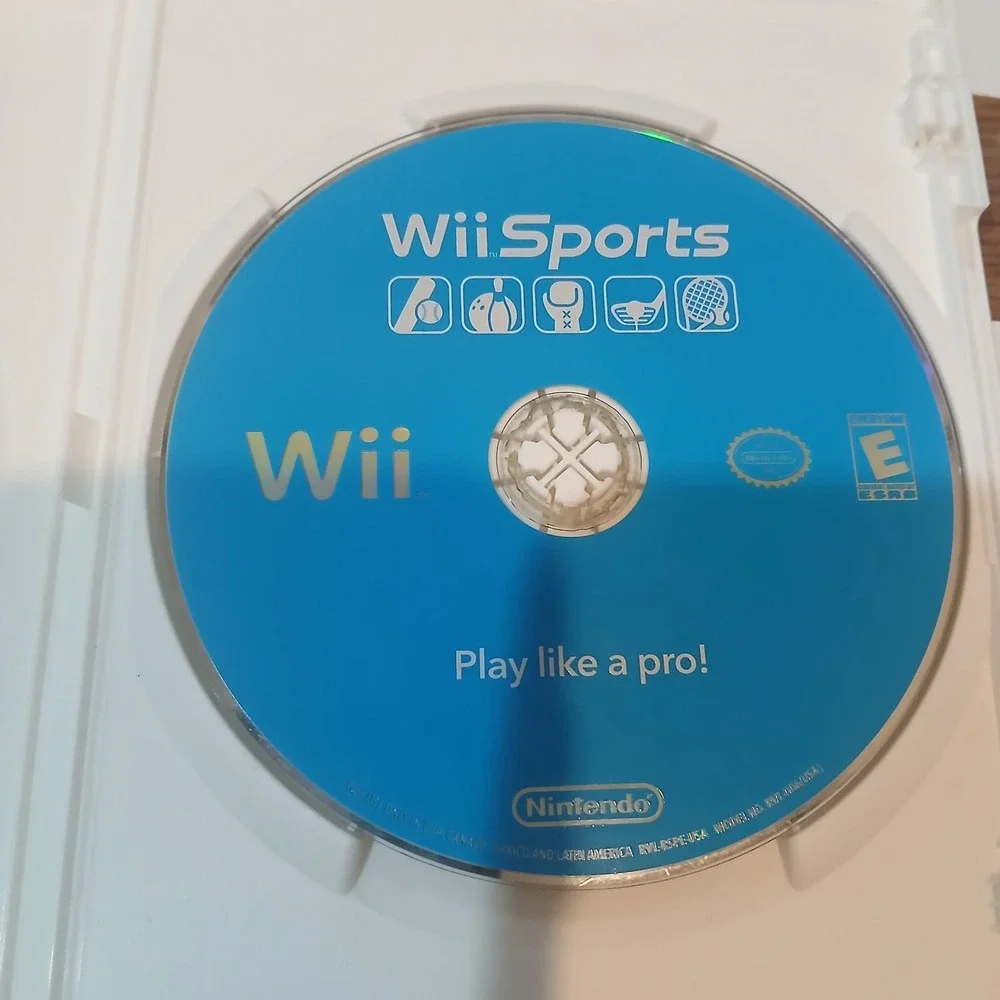 Wii Sports With Manual (Nintendo Wii, 2006) With Monster Jam Case Included